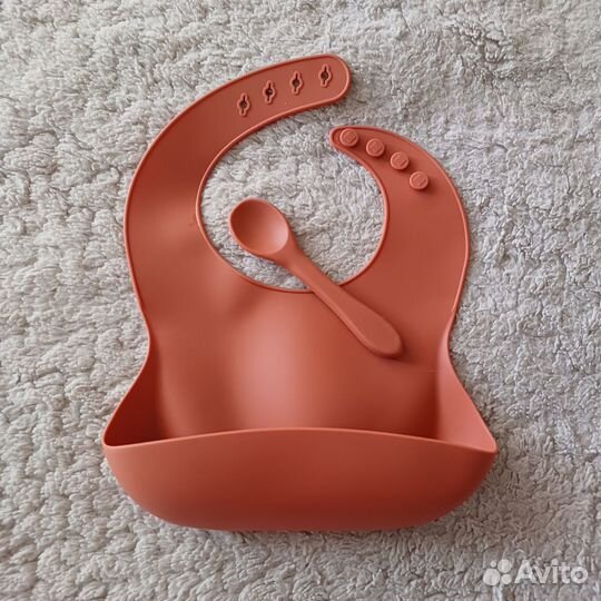 Фартук для кормления силиконовый