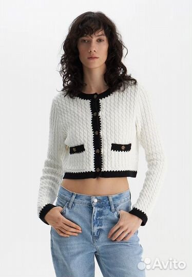 Двойка топ и кардиган lime (новый)