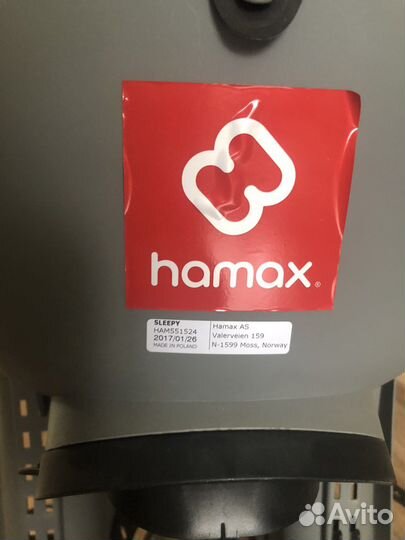 Детское велокресло hamax