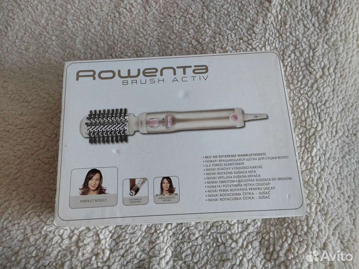 Фен щетка rowenta brush activ