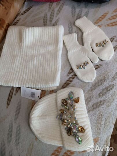 Комплект Шапка и снуд женский