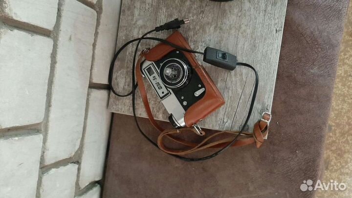 Светильник лофт из фотоаппарата СССР