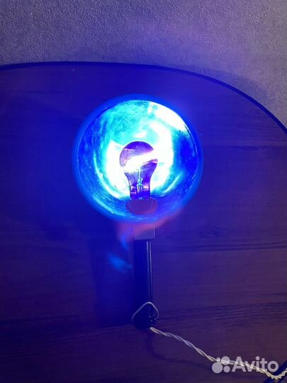 Рефлектор Минина + синяя лампа