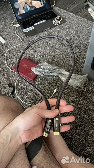 Hdmi belkin плетеный