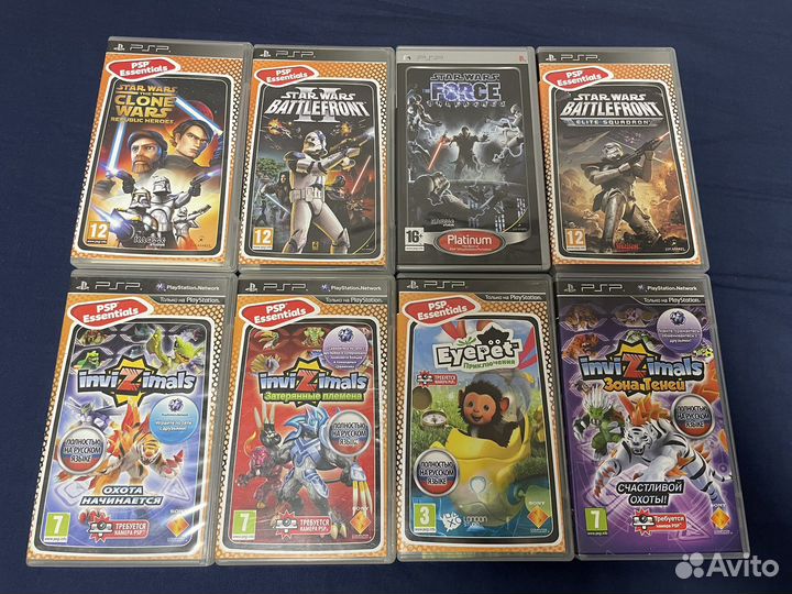 PSP игры, диски, коробки (обновил 24.07)