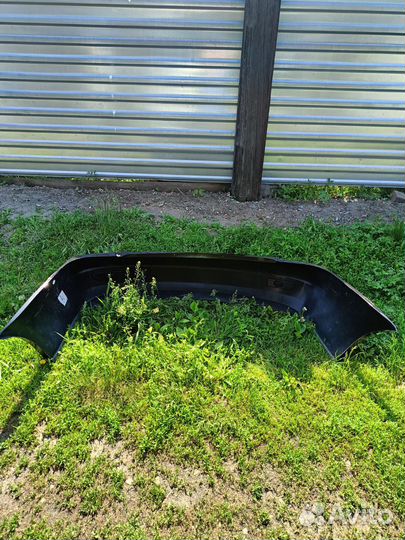 Задний бампер priora 1 седан цвет космос