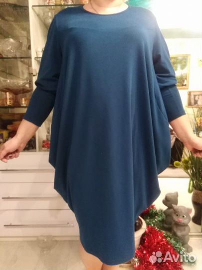 Платье трикотажное р.56- 62