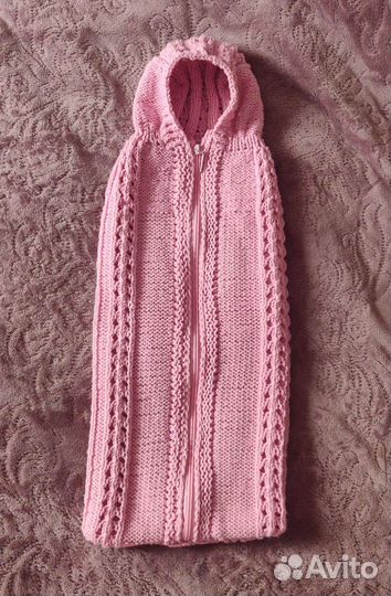 Кокон для новорожденных ручной работы