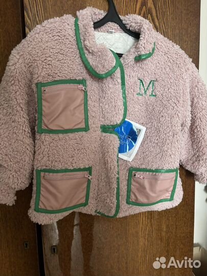Новая Плюшевая куртка для девочки