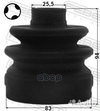 Пыльник шрус, комплект hyundai santa FE 10 (201