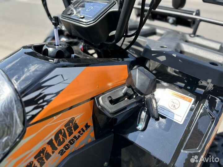 Новый квадроцикл warrior LUX 2023 оранжевый Липецк