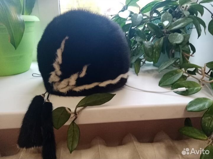 Шапка норковая