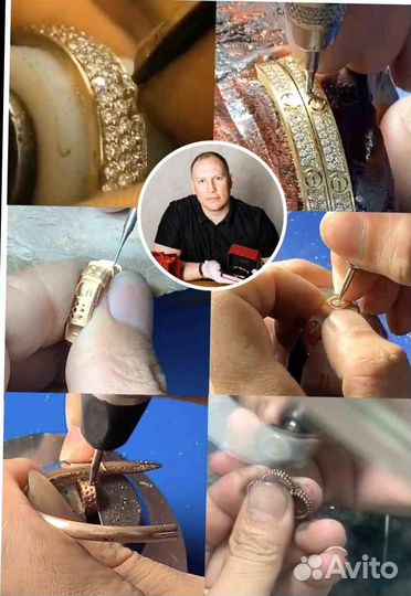 Кольцо Cartier Juste un Clou Розовое золото