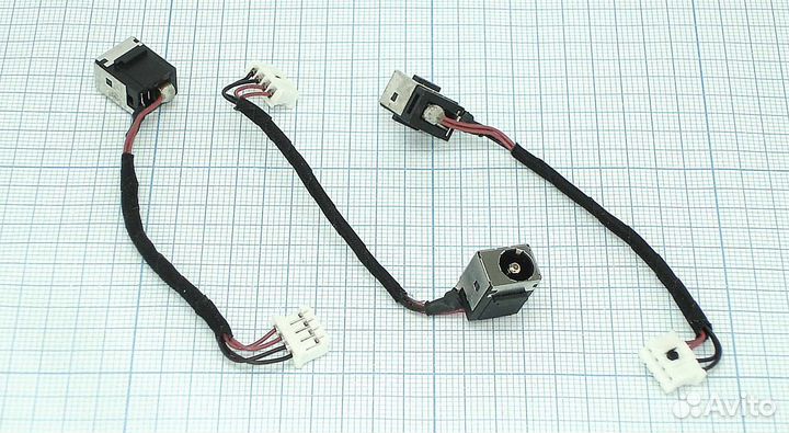 Разъем Lenovo Y450 с кабелем