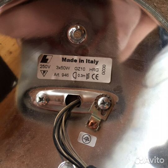 Светильник потолочный италия