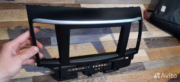 2din рамка Mitsubishi lancer 10