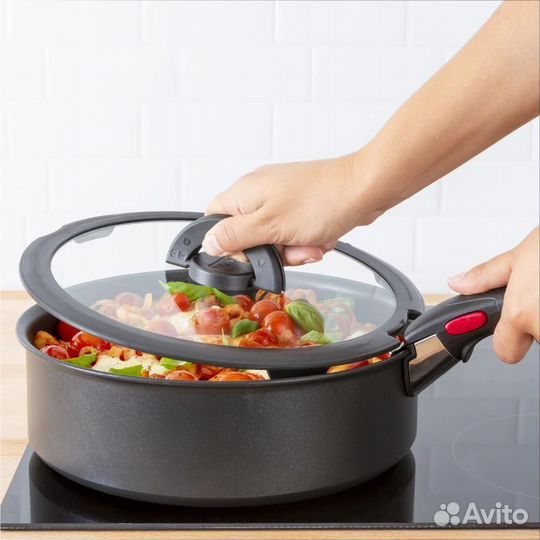 Стеклянные крышки Tefal Ingenio 16/18/20 см