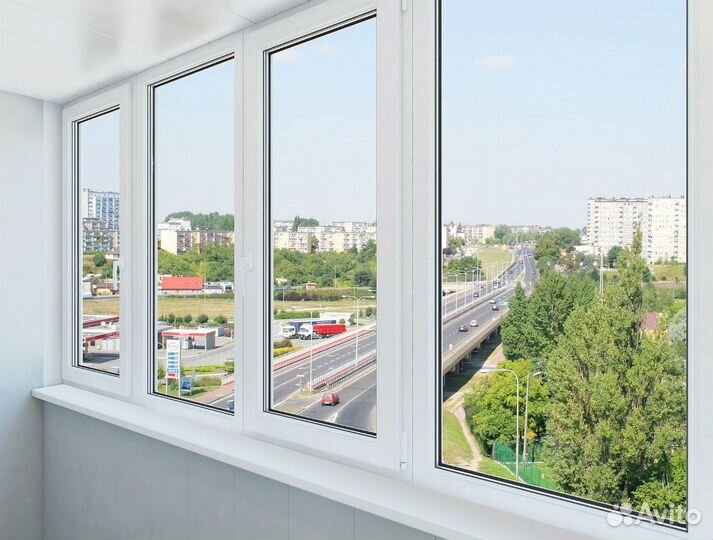 Остекление балконов