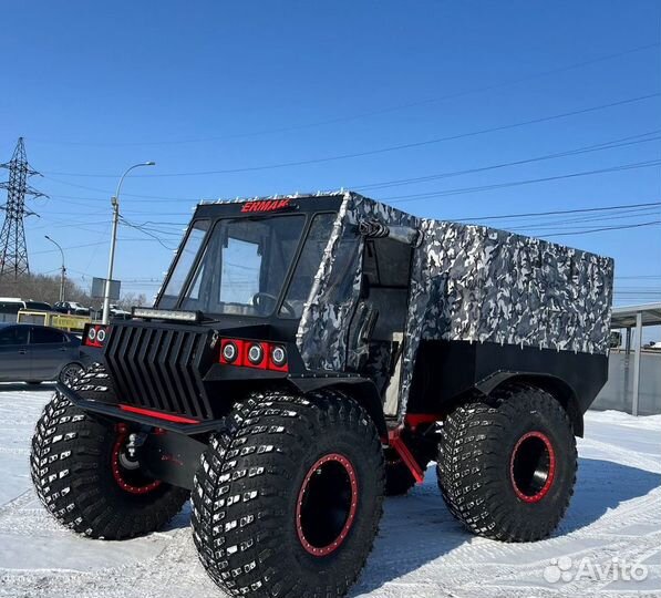 Вездеход переломка Ермак (Снегоболотоход)