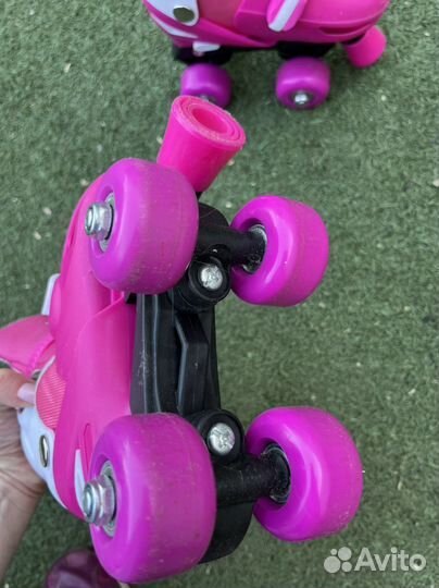 Роликовые коньки детские раздвижные