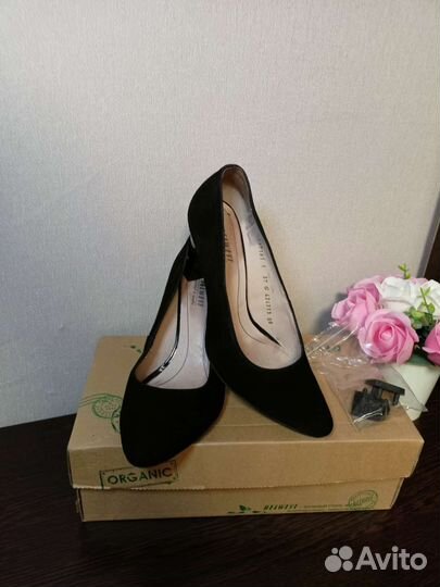 Туфли женские 37 размер замшевые