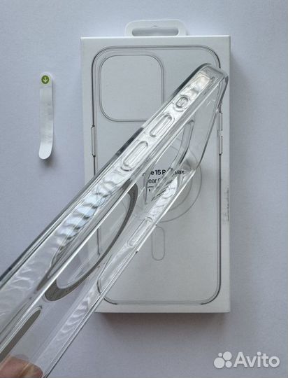 Чехол Apple iPhone 15 Pro Max Clear Case MagSafe