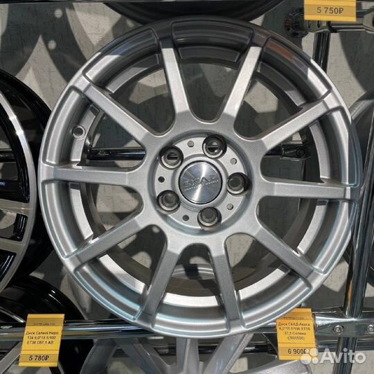 Диски R15 5 100 Polo Rapid