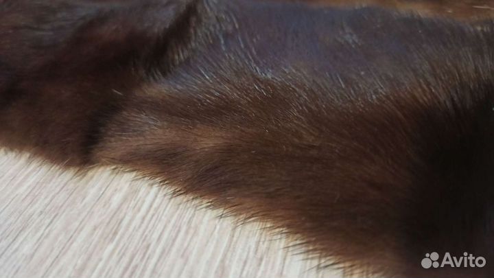Воротник норковый советский 2 шт