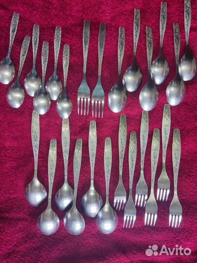Ложки вилки нержавейка СССР