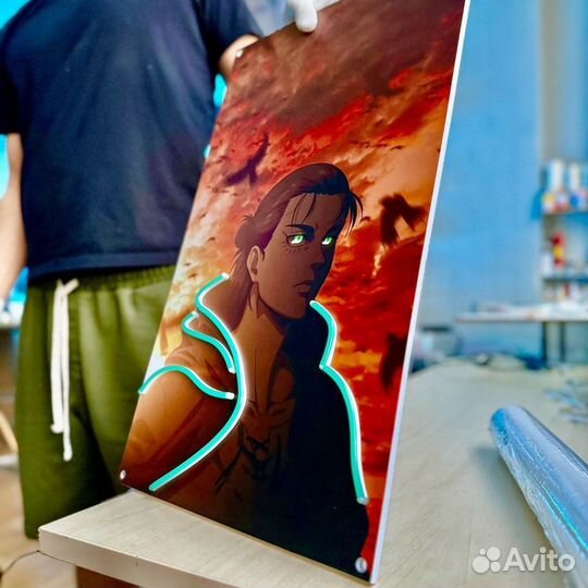 Вывеска из неона