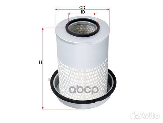 Фильтр воздушный isuzu ELF, isuzu N-series 98-н