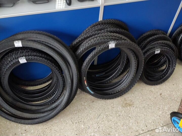 Покрышки для велосипедов и колясок