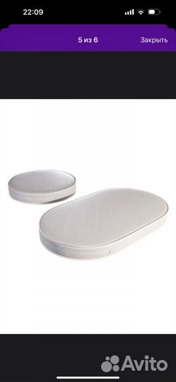 Матрас в детскую кроватку