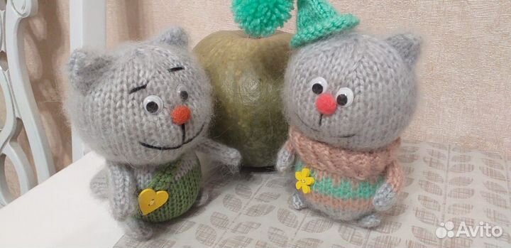 Вязаные игрушки ручной работы