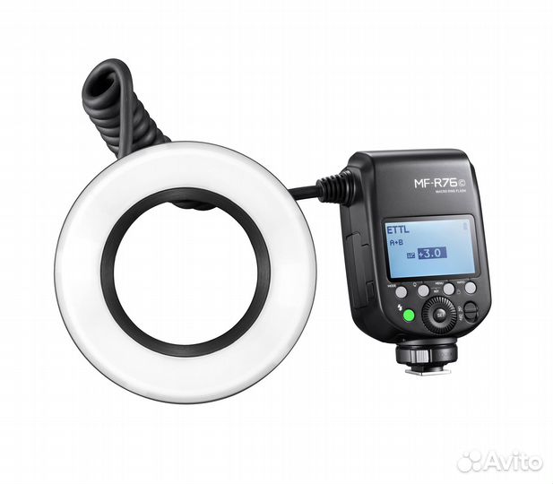 Кольцевая вспышка Godox MF-R76C TTL для Canon