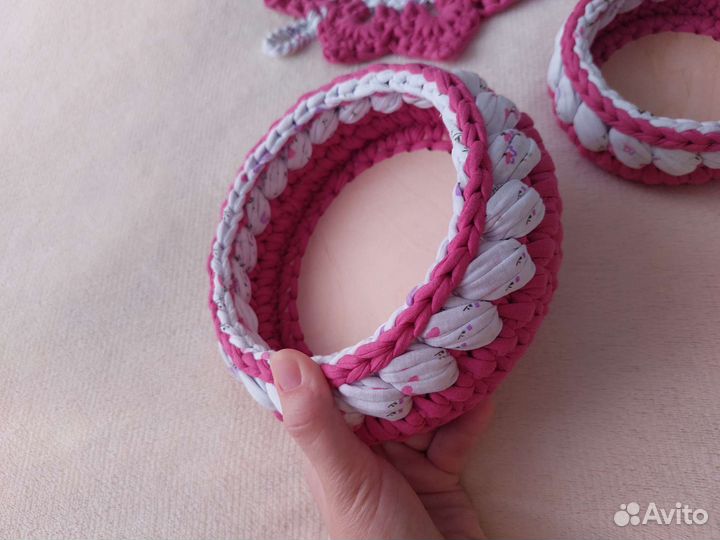 Корзина плетеная, конфетница