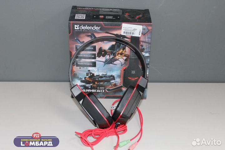 Игровая гарнитура defender warhead G-320