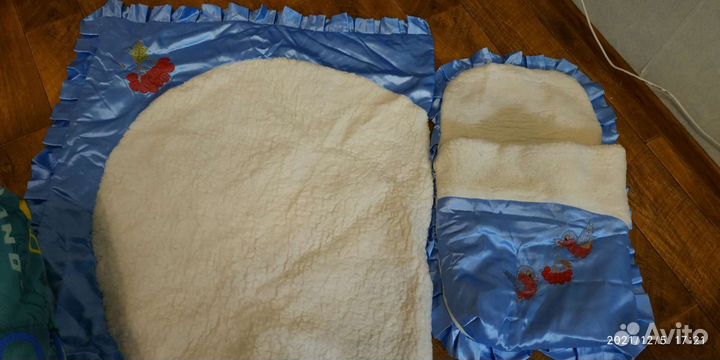 Конверт на выписку+одеало+шапка