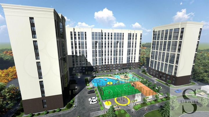 Квартира-студия, 28,5 м², 13/14 эт.