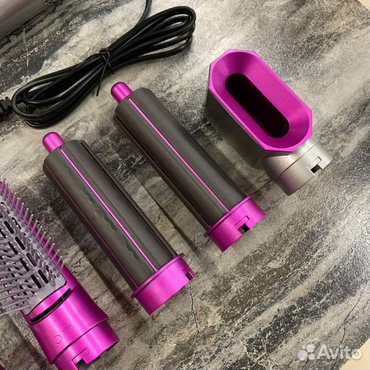 Фен Dyson стайлер с 5 насадками отличная копия