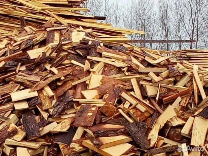 Дрова горбыль срезка