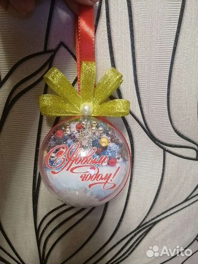 Новогодний шар с фото