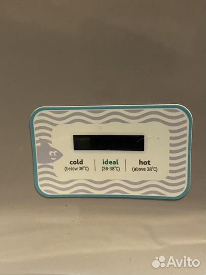 Детская ванночка с термометром