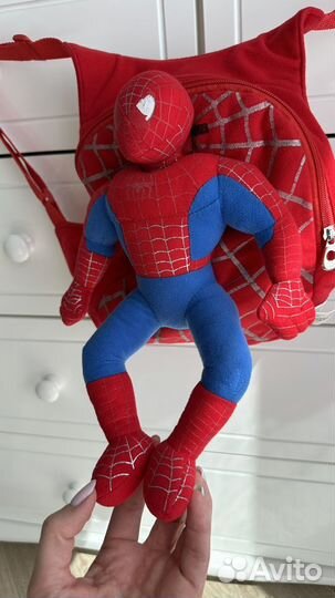Детский рюкзак костюм человек паук