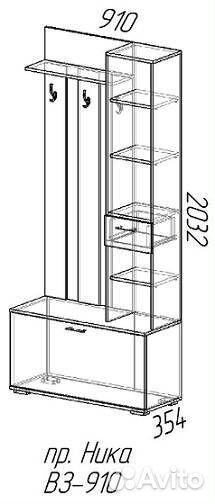 Прихожая Ника
