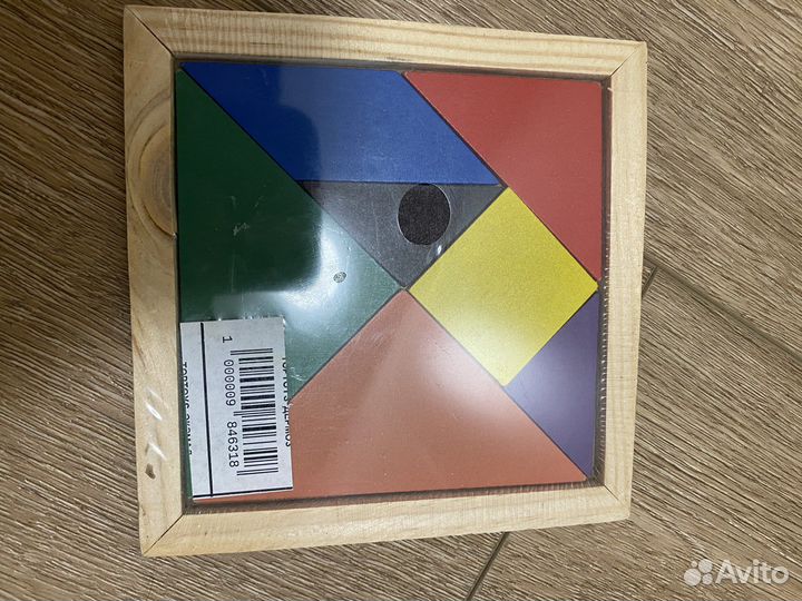Игрушки пазлы деревянные