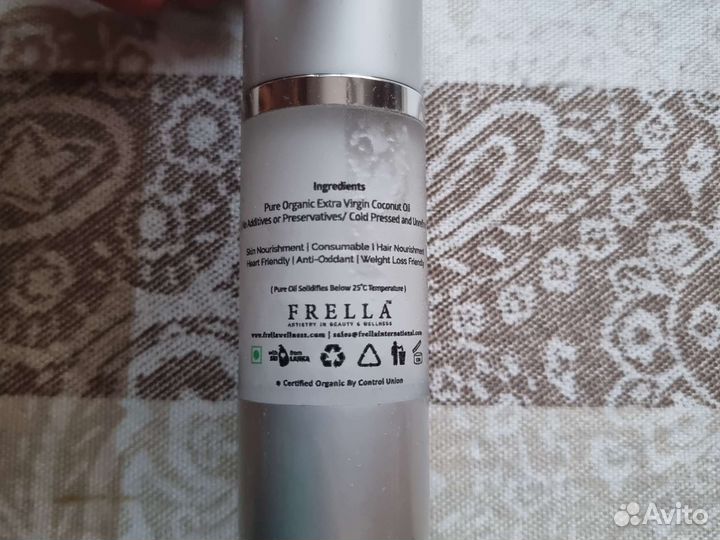 Масло кокосовое спрей Frella 30 ml