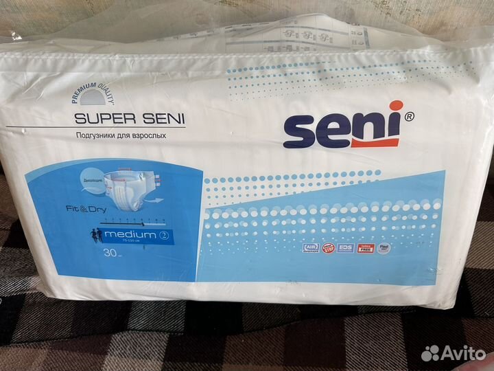 Памперсы для взрослых seni m