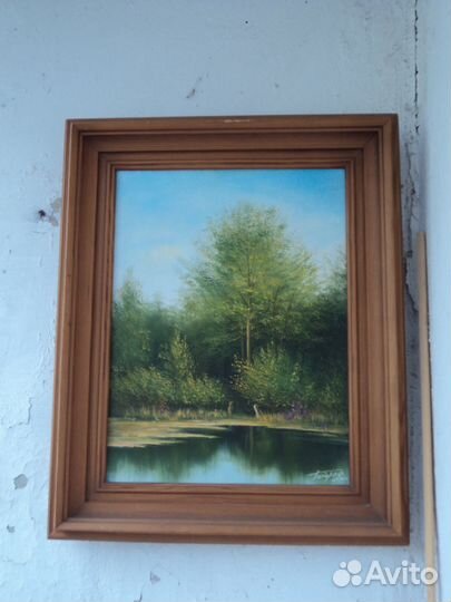 Картина маслом авторская
