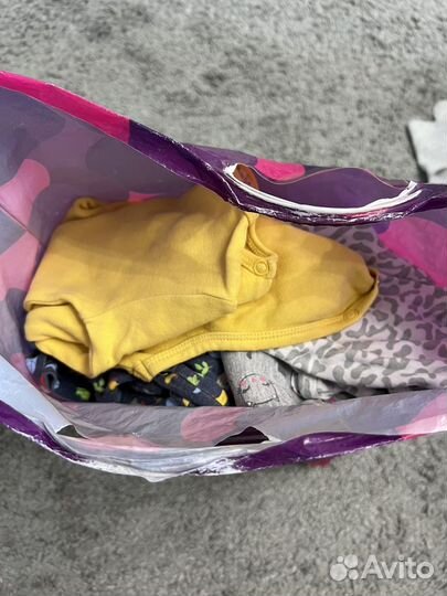 Вещи пакетом на девочку